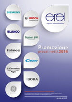 Erel promozioni elettrodomestici incasso 2016